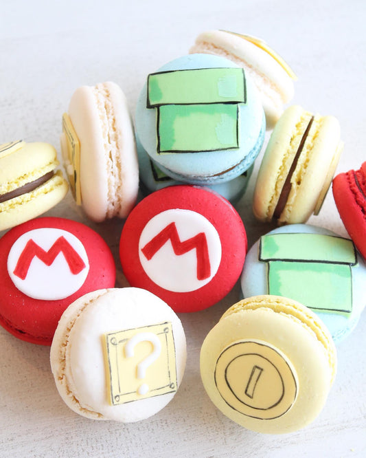 Mario Bross Macarons